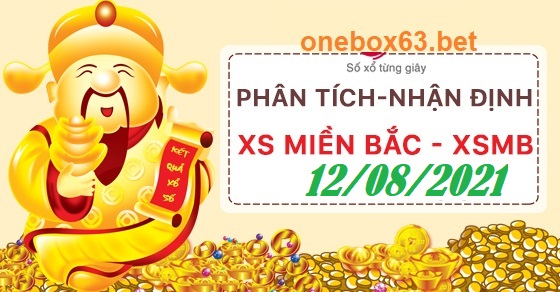 Xổ số miền bắc onebox63 12/8/2021 