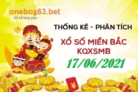 Xổ số miền bắc onebox63 17/06/2021