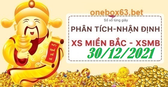 Xổ số miền bắc onebox63 30/12/2021  