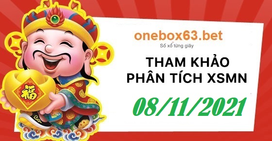 Soi cầu XSMN 08/11/2021 tại onebox63.info