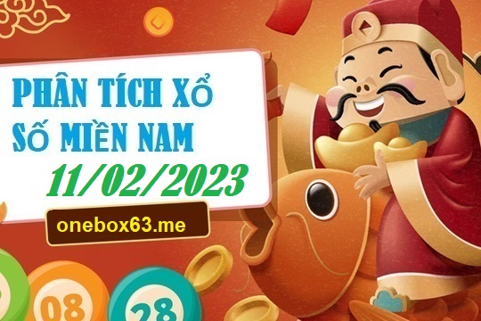 Soi cầu XSMN 11/2/2023  tại Onebox63