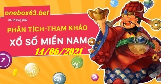 Soi cầu XSMN 14/6/2021 tại onebox63.info