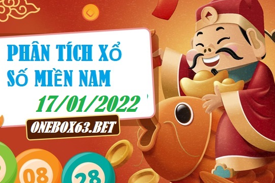 Soi cầu XSMN 17/01/2022 tại onebox63.info