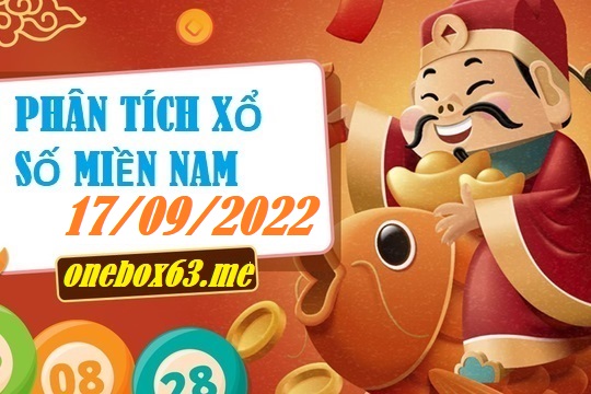 Soi cầu XSMN 17/09/2022 tại onebox63.info