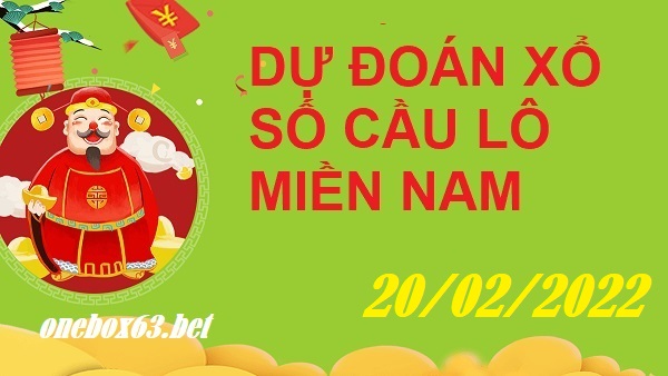 Soi cầu XSMN 20/2/2022 tại onebox63.info