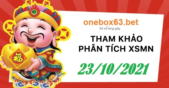 Soi cầu XSMN 23/10/2021 tại onebox63.info