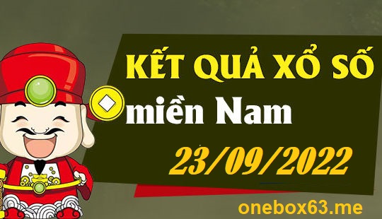 xổ số miền nam 23-9-22