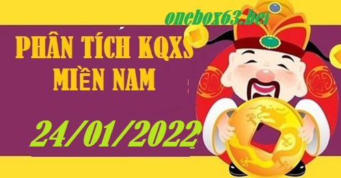 Soi cầu XSMN 24/01/22 tại onebox63.info