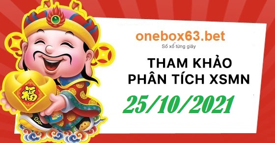 Soi cầu XSMN 25/10/2021 tại onebox63.info