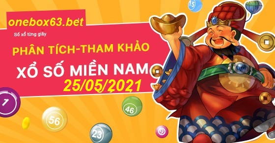 Soi cầu XSMN 25/5/2021 tại onebox63.info