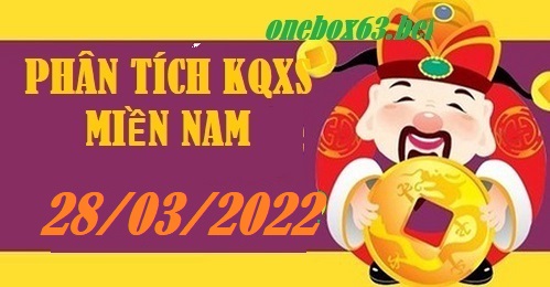 Soi cầu XSMN 28/3/22 tại onebox63.info