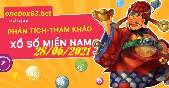 XSMN 28/6/2021 tại onebox63.info