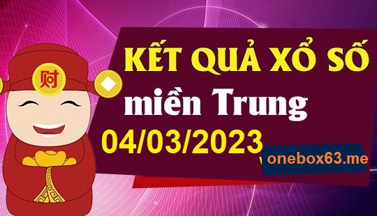 Tham khảo xổ số miền trung 4/3/23