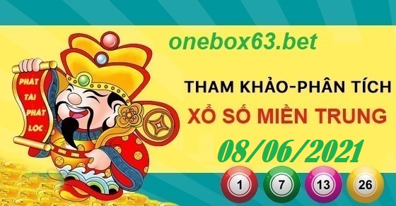 Phân tích xổ số miền trung 08/06/2021