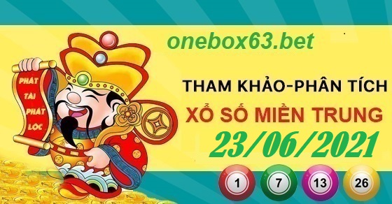 Phân tích xsmt 23/06/2021 tại onebox63.info