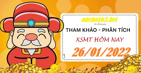 Soi cầu xsmt 26/01/2022  tại onebox63.info